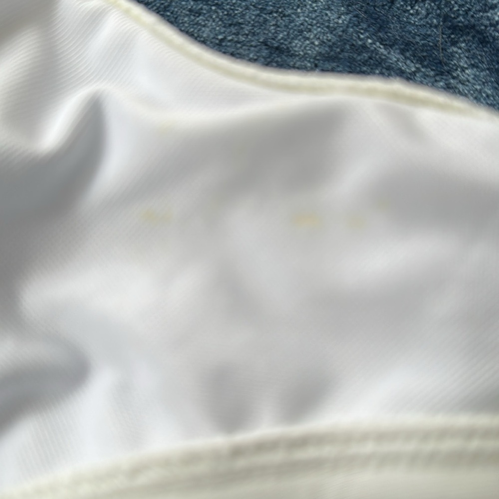 White Bleu Rod Beattie one piece with color tie accents - Picture 7 of 11
